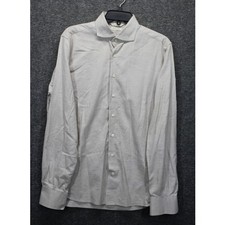 suitsupply Egyptian Cotton Dress Shirt size 16-16.5 Tan Neutral