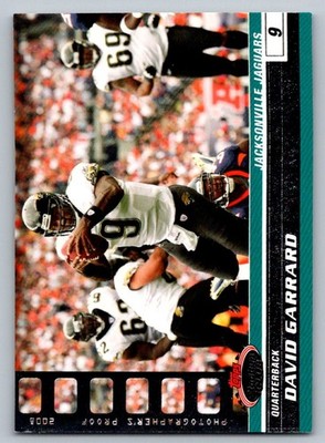 2008 Stadium Club Photographer's Proof  David Garrard 39 /199