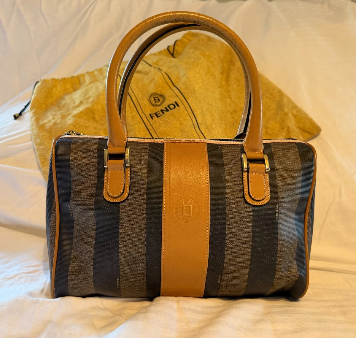 Fendi Striped Bags & Handbags for Women for sale | eBay