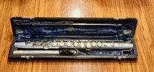Rare 1968 G. Rudolf Uebel Boehm Aluminum 116 'Cigar' Flute, Made in Germany, NR