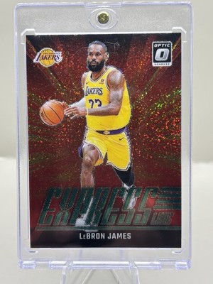 2024-25 Panini Donruss Optic - LeBron James - Express Lane Green Glitter 5/5 1/1