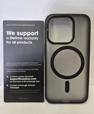 CASEKOO Slimmest Case w/Stash Stand & MagSafe for IPhone 15 Pro