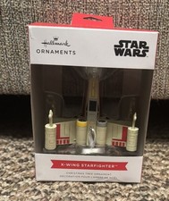 Hallmark Disney Star Wars X-Wing Starfighter Christmas Holiday Ornament NEW 2025