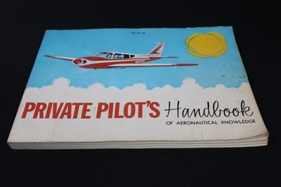 Private Pilot's Handbook of Aeronautical Knowledge FAA 1965 Vintage Aviation