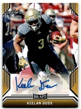 2019 Leaf Draft #BA-KD1 Keelan Doss Autographs UC Davis Aggies Auto