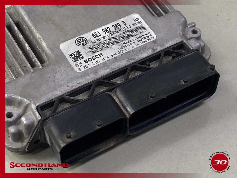 Volkswagen Passat CC 06J907309B 2009-2017 módulo de control del motor ECM ECU OEM Foto 2 de 4