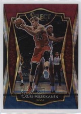 2020-21 Panini Select Premier Level Tri-Color Prizm Lauri Markkanen #162 0s5s