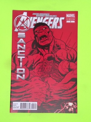Avengers X-Sanction #3 - 2nd print 2012 Marvel Comics Variant High Grade W100-21