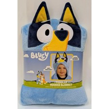 Bluey Toddler Hooded Blanket - Bluey - New
