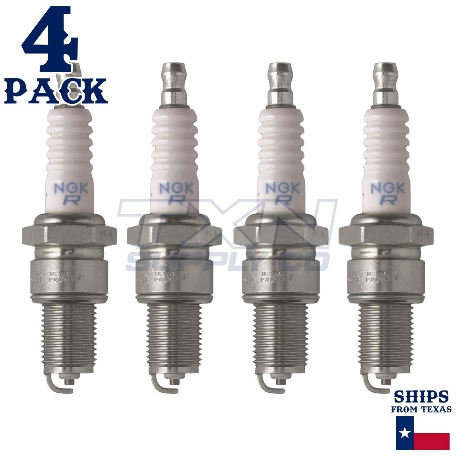4 Pack NGK 6775 Spark Plugs BPR6ES BLYB