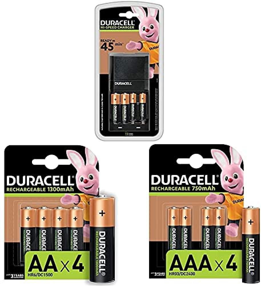 Duracell Hi-Speed Charger: Energia Smart con 12 Pile NiMH