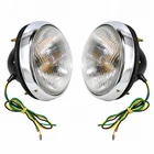 Vintage Headlights Fits For Bedford Jaguar Land Rover MG Morris Mini Austin Ford