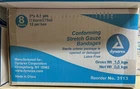 Dynarex 3113 Stretch Gauze Bandages 3" x 4.1 yds 1 case of 96