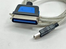 USB to Parallel Printer Adapter M/M 6ft 36-Pin IEEE 1284 Cable