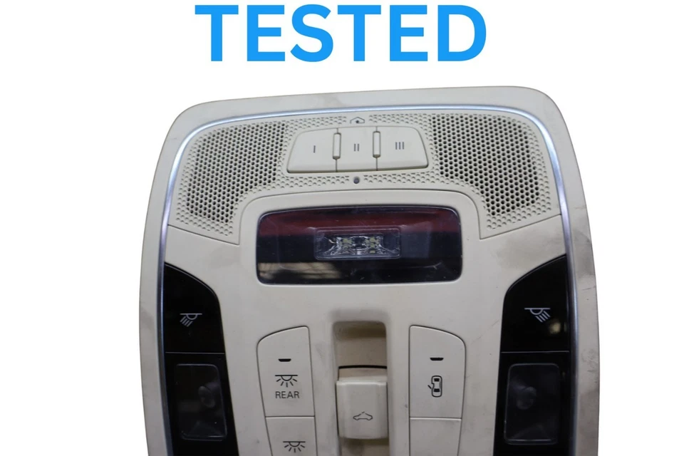 12-18 Audi A7 A6 Quattro Consola Superior Delantera Domo Luz Lámpara 4G0959719 Fabricante Original Foto 3 de 4