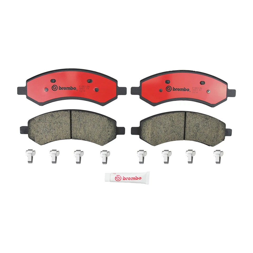 Комплект передних тормозных дисков тормозных колодок Brembo для Chrysler Aspen 2007-2009 годов выпуска - Изображение 3 из 4