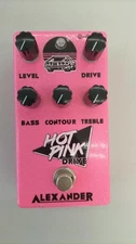 ALEXANDER PEDALS HOT PINK DRIVE EFFECTOR 729717