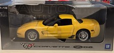 **READ** 1/18 Autoart 2001 Chevrolet Corvette Z06 Millennium Yellow Diecast 