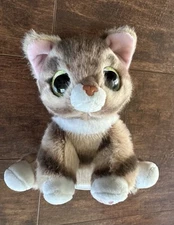 Zuru Pets Alive Smitten Kitten Plush 6" Tabby Cat Ginger Interactive WORKS