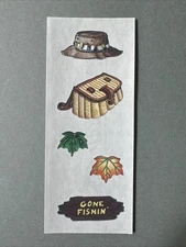 Mrs. Grossman's Stickers | GONE FISHING | Retired Creative Memories