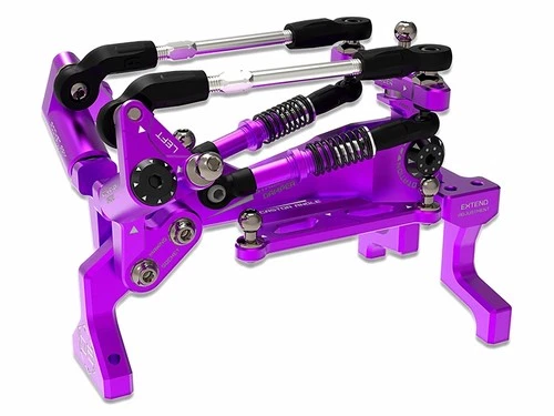 3RACING SAK-D6807 ALLOY FRONT MONO SHOCK BULKHEAD FOR 1/10 AUPER D6S DRIFT CAR