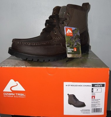 New Ozark Trails Mens Rolled Moc Chukka Size 7