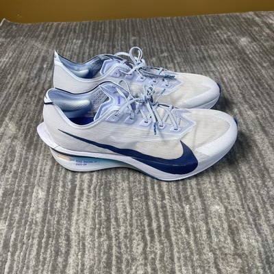 Nike ZoomX Vaporfly Next% 4 Running Shoes Mens Size 11.5 Ghost Blue HF6414-001