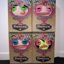 Powerpuff x Fuggler Full set Brand new Buttercup, Blossom, Bubbles, Mojo Jojo