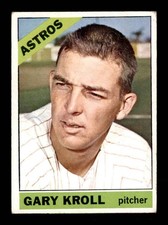 1966 Topps #548 Gary Kroll SP VGEX X3641440