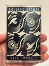 Steel Wheels by The Rolling Stones Cassette, Album 1989 Rolling Stones Records 