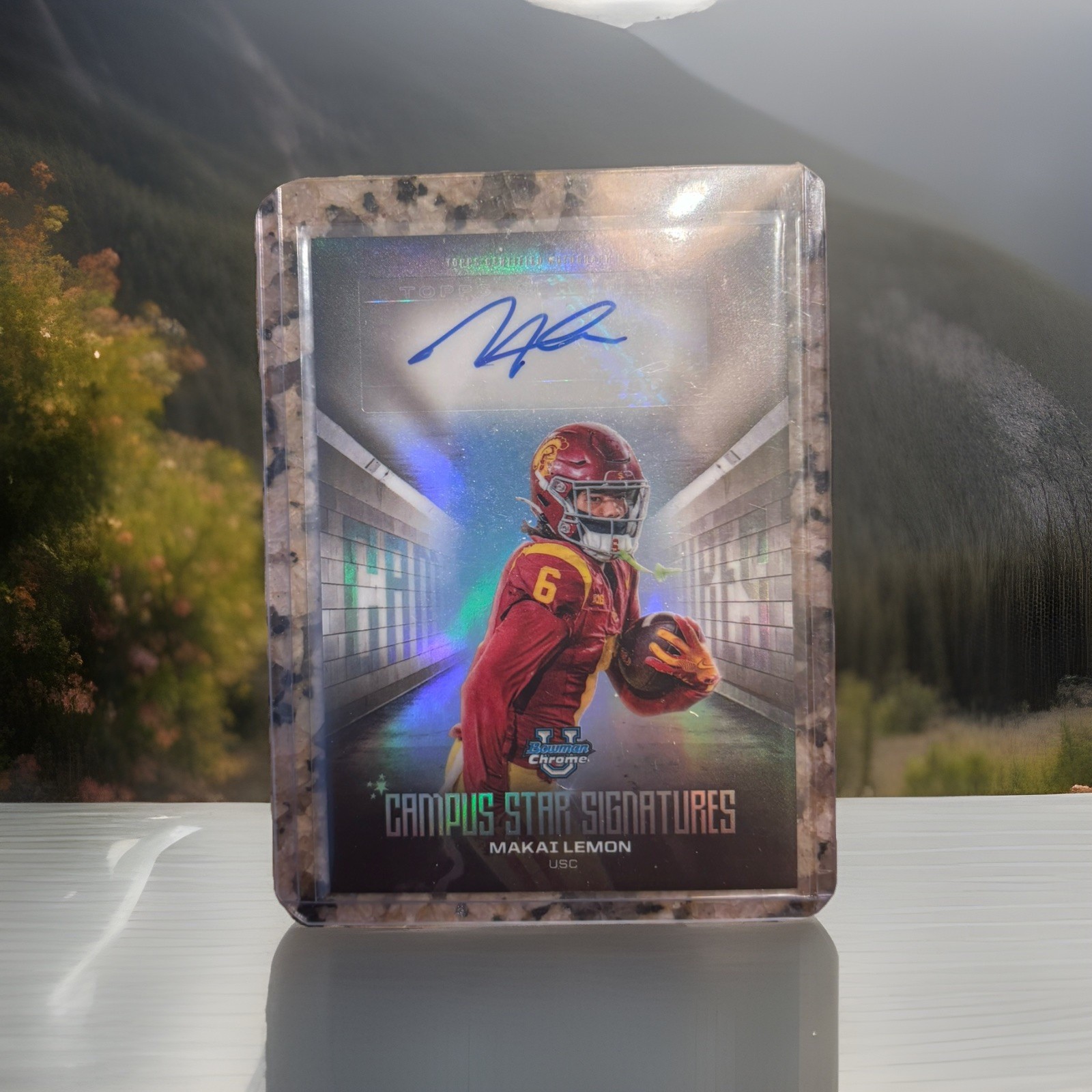 2025 Bowman University Chrome - Campus Star Signatures Makai Lemon #CSS-ML  