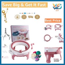 Sentro 48 Needles Knitting Machine with Row Counter Electric Adapter New