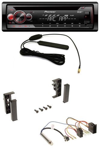 Pioneer CD USB AUX DAB MP3 Autoradio für Audi A2 A3 8L 99-00 A4 B5 99-01 A6 C5 9 - Bild 1 von 9