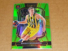 2025/26 Panini Select EUROLEAGUE BOGDAN BOGDANOVIC NEON GREEN PRIZM 40/75 #116