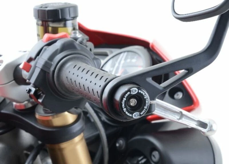Embouts de guidon R&G RACING noir Triumph - Photo 2/2