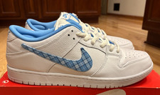 Nike SB Dunk Low Pro Nicole Hause White University Blue FZ8802 100 Men's Size 17