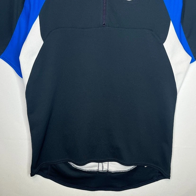 Cannondale Cycling Jersey Men’s L Black Blue White Half Zip Bike Shirt - Image 3 of 4
