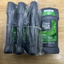 Dove Men  Care Antiperspirant Deodorant 72hr, Sweat  Odor Protection 4 PACK 