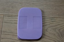 Tupperware Deckel Kühlschranksystem helllila rechteckig 11,5 cm x 15 cm