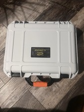 LLOCKUSA NS Case Gray Plastic Foam Interior Carry Handle Latch Closure