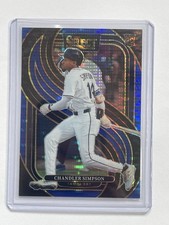 2025 Panini Select Chandler Simpson Blue Pulsar Prizm /99