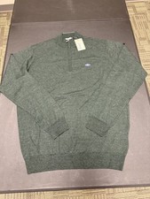 NWT MEN'S PETER MILLAR 1/4 ZIP SWEATER, SIZE: 2XL, COLOR: GREEN M10.19 