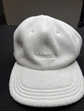 Lululemon Classics Fleece White Baseball Cap Size L/XL Soft Adjustable Unisex