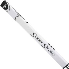13.75" SuperStroke Extra-Long Golf Club Grip White & Black Comfortable Non-Slip