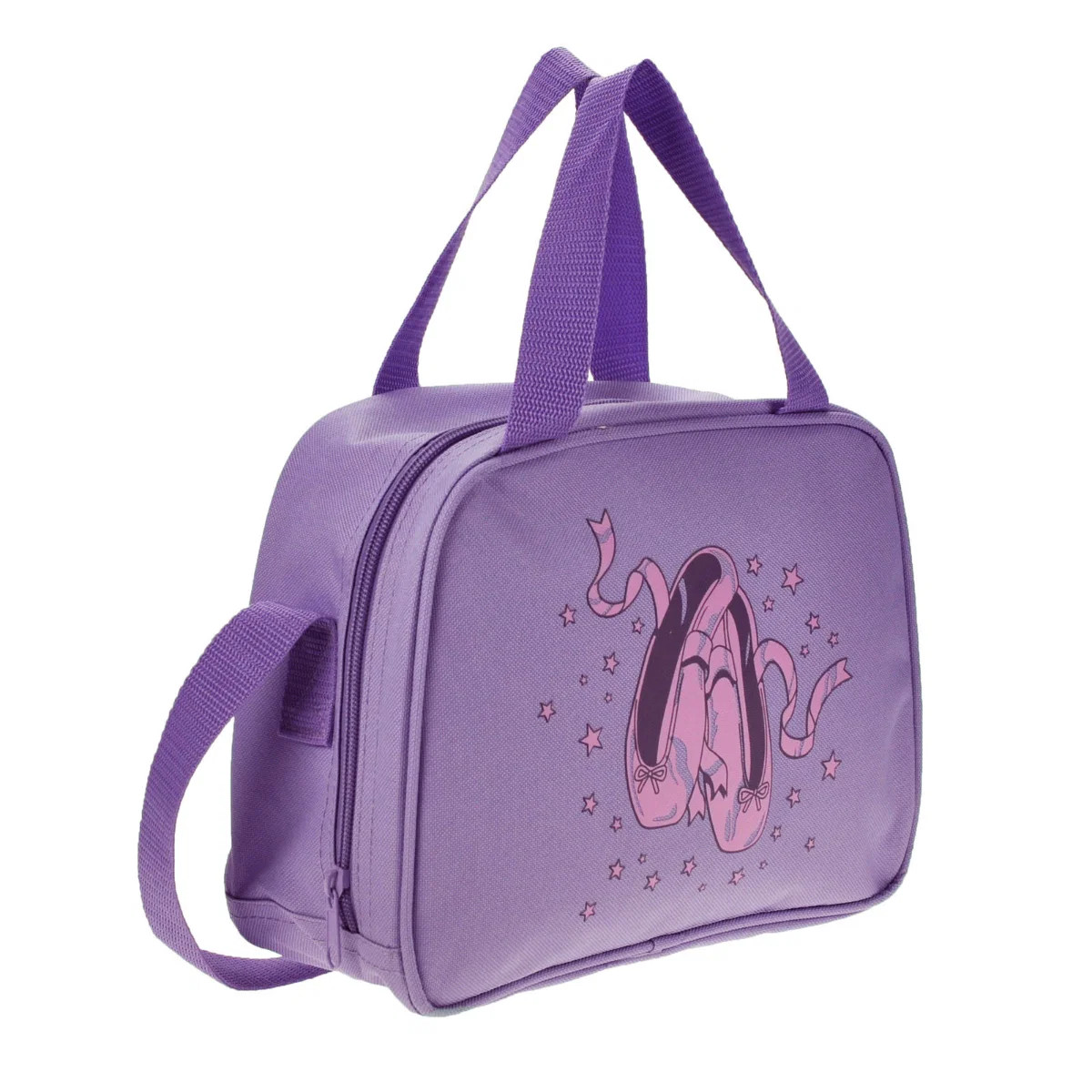 Bolso Baile/Ballet con Motivo Zapato Ballet Lila