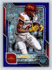 2025 Bowman University Chrome Chase Sowell 1st Purple Shimmer /75
