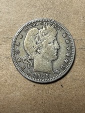 1915 Barber Quarter - VF - As Shown! (#2285)