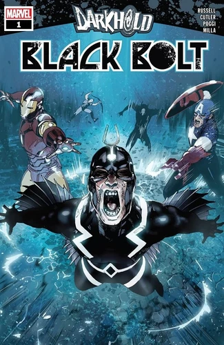 Darkhold Black Bolt #1a 2022 SDCC Travel Foreman Black Bolt One-Shot * nm+ 9.6