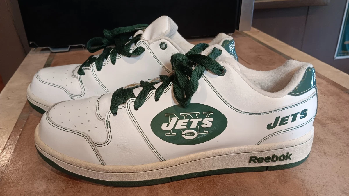 NIB ? NFL Reebok New York Jets Field Pass Shoes Full Kit, Deadstock, Collectors 2007 New York Jets Pennington #10 Authentic Reebok Jersey  main image 3