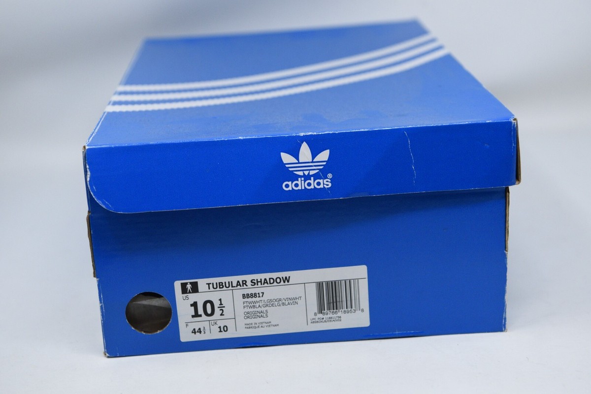 Adidas Tubular Shadow White/Gray/Blue Camo Running Shoes BB8817 Mens‎ 7.5 Tubular Deals Jd Sports Tubular Shadow Adidas Tubular Shadow  main image 3